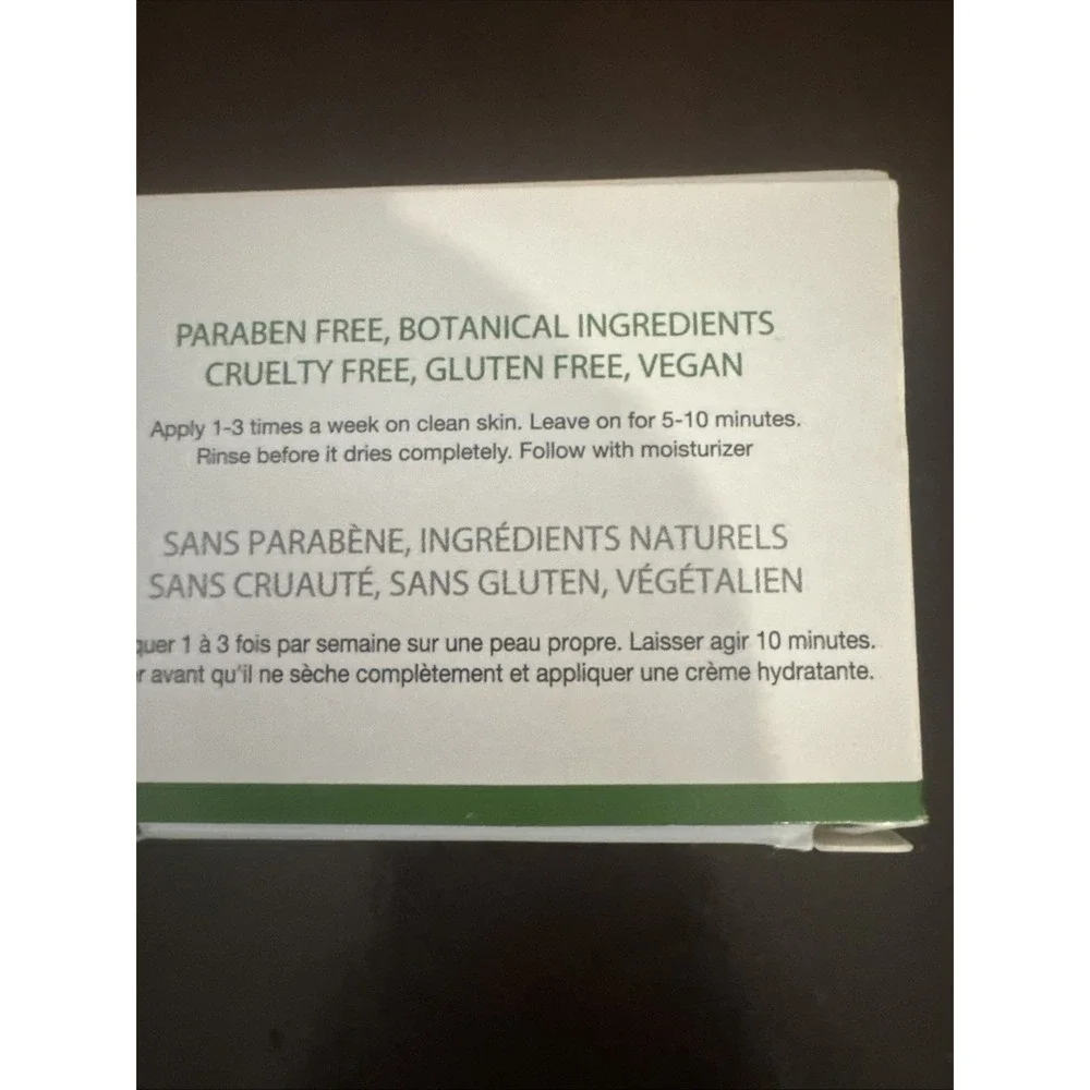 Sonage Tulsi Soothing Tri Clay Mask 30mL Cruelty & Paraben Free Calms Skin USA